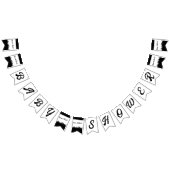 Geboren zu Rock! Rock'n'Roll Concert Baby Dusche Wimpelkette (Alle)