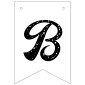 Geboren zu Rock! Rock'n'Roll Concert Baby Dusche Wimpelkette (Dritte Fahne)