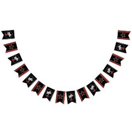 Geboren zu Rock & Roll Gitarrenrocker Musician Par Wimpelkette