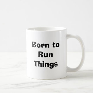 Geboren zu RunThings Kaffeetasse