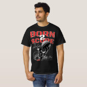 Geboren zu Score Basketball Graphic T - Shirt (Vorne ganz)