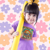 Geboren zu sein Retro Biker T-Shirt