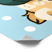 Geboren zu sein - Sweet Lamb & Child Poster (Ecke)