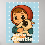 Geboren zu sein - Sweet Lamb & Child Poster (Vorne)
