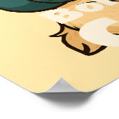 Geboren zu sein - Sweet Lamb & Child Poster (Ecke)