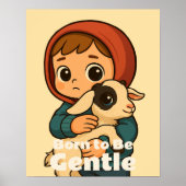 Geboren zu sein - Sweet Lamb & Child Poster (Vorne)