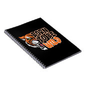 Geboren zu sein - Tiger Art Notizblock (Rechte Seite)