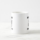 Geboren zu Shoot Funny Mug Kaffeetasse (Mittel)