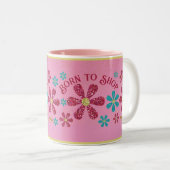 Geboren zu Shop-Tasse Zweifarbige Tasse (VorderseiteRechts)