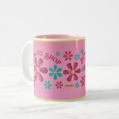 Geboren zu Shop-Tasse Zweifarbige Tasse (Vorderseite Links)