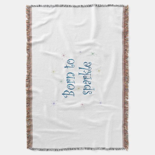 Geboren zu sparkle decke (Vorderseite Vertikal)