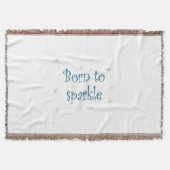 Geboren zu sparkle decke (Vorderseite)
