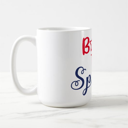 Geboren zu Sparkle Kaffeetasse (Links)