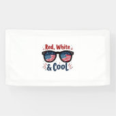 Geboren zu Sparkle Patriotic Banner (Horizontal)