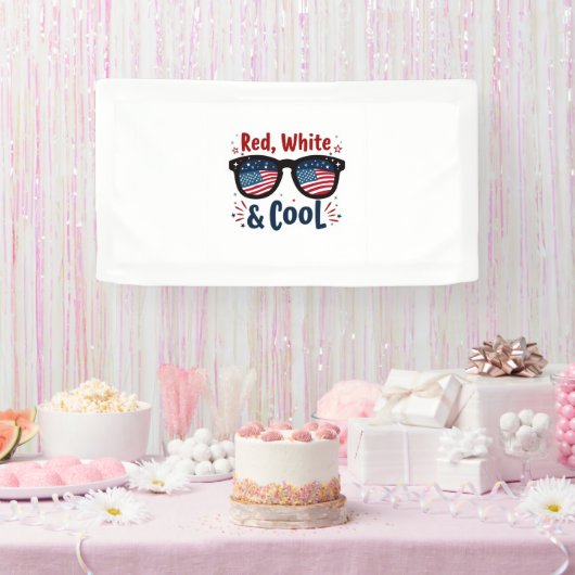 Geboren zu Sparkle Patriotic Banner (Party)