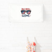 Geboren zu Sparkle Patriotic Banner (InSitu)