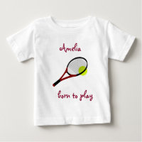 Geboren zu spielen, Tennisball und Racquet, person