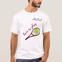 Geboren zu spielen, Tennisball und Racquet, person
