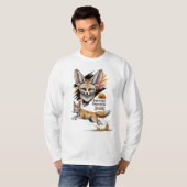 Geboren zu steigern - Wüste Sun Fennec Fox Illustr T-Shirt (Vorne ganz)