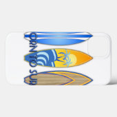 Geboren zu surfen Case-Mate iPhone hülle (Rückseite (Horizontal))