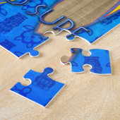 Geboren zu surfen puzzle (Seite)