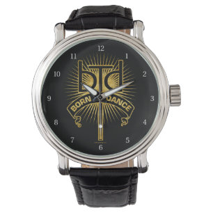 Geboren zu Tanz (Gold) Armbanduhr
