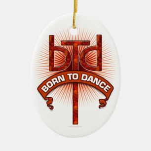 Geboren zu Tanz (Rotstein) Keramikornament