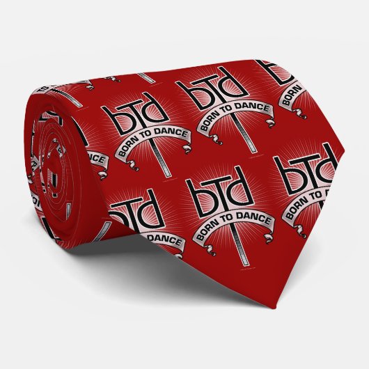 Geboren zu tanzen (Basic) Krawatte (Gerollt)