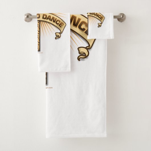 Geboren zu tanzen (Leopard) Badhandtuch Set (Insitu)