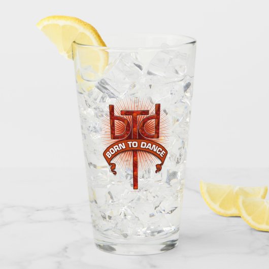 Geboren zu tanzen (Rotstein) Glas (Vorderseite Ice)