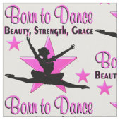 GEBOREN ZU TANZEN STOFF (Nahaufnahme)