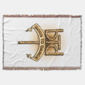 Geboren zu tanzen Throw Blanket Decke (Vorderseite)
