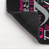 Geboren zu Tanzpink ID277 Mousepad (Ecke)