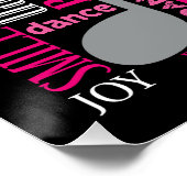 Geboren zu Tanzpink ID277 Poster (Ecke)