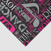 Geboren zu Tanzpink ID277 Seidenpapier (Ausschnitt)