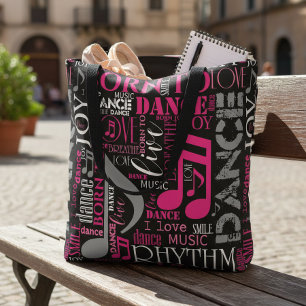 Geboren zu Tanzpink ID277 Tasche