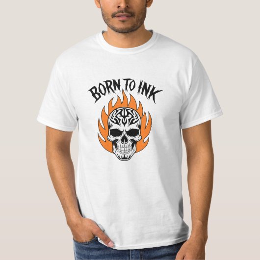 Geboren zu Tinte T-Shirt (Vorderseite)