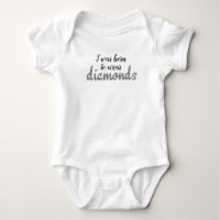 Geboren zu Tragen Diamonds Imitate-Bling-Design
