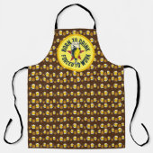 Geboren zu trinken gezwungen, um lustigen Barkeepe Schürze (Vorderseite)