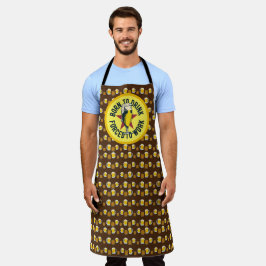 Geboren zu trinken gezwungen, um lustigen Barkeepe Schürze