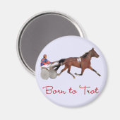 Geboren zu Trot Magnet (Vorderseite/Rückseite)