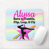 GEBOREN ZU TUMBLE, GEDREHT, ABSCHLIESSEN UND FLIEG MOUSEPAD (Mit Mouse)