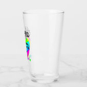 GEBOREN ZU TUMBLE GYMNAST GIRL DESIGN GLAS (Links)