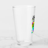 GEBOREN ZU TUMBLE GYMNAST GIRL DESIGN GLAS (Rechts)