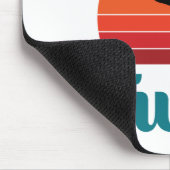 Geboren zu Twirl Niedlich Baton Twirler Mousepad (Ecke)