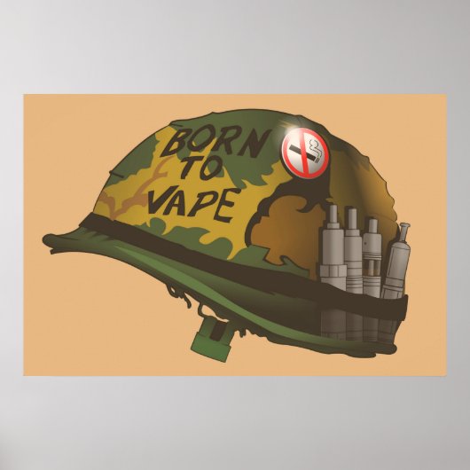 Geboren zu Vape Poster (Vorne)