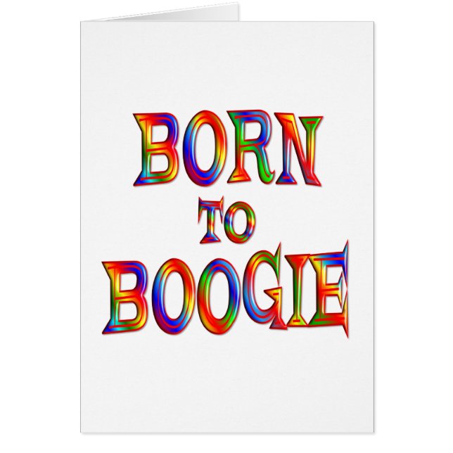 Geboren zum Boogie (Vorne)