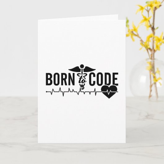 Geboren zum Code des ICD-Codings für Ärztliche Cod Karte (Gelbe Blume)