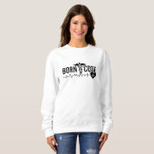 Geboren zum Code des ICD-Codings für Ärztliche Cod Sweatshirt (Vorne ganz)