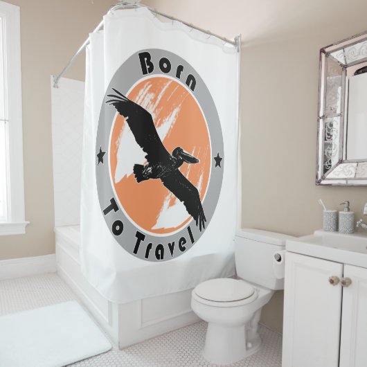 Geboren zum Duschvorhang (Beispiel)